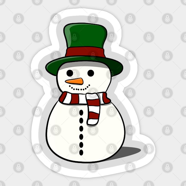 Frosty The Snowman Sticker by FamiLane